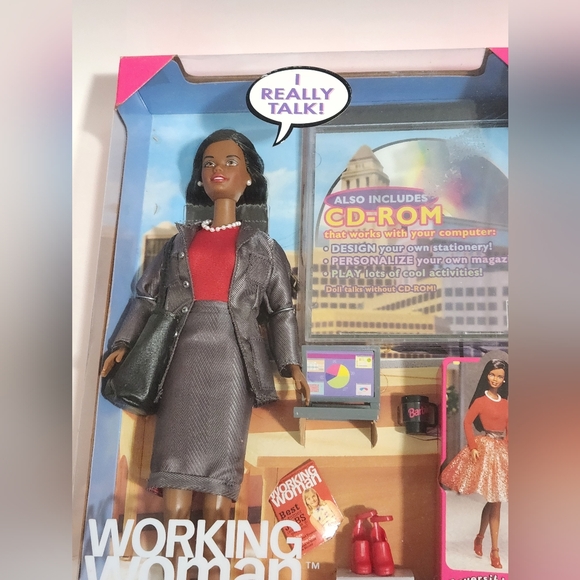 1999 Working Woman Barbie (Vintage Doll) 140 - Picture 9 of 14